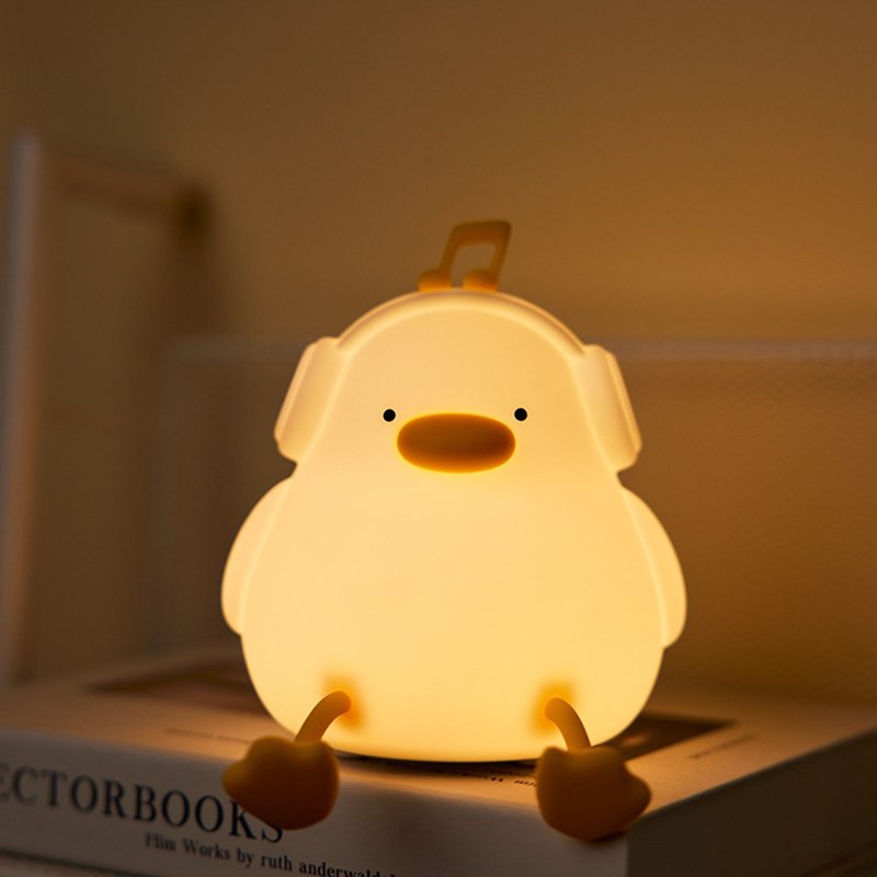 The first choice for healing|Papa Farm_Headphones duck night light|Papa light||Ambient light - Gadgets - Silicone 