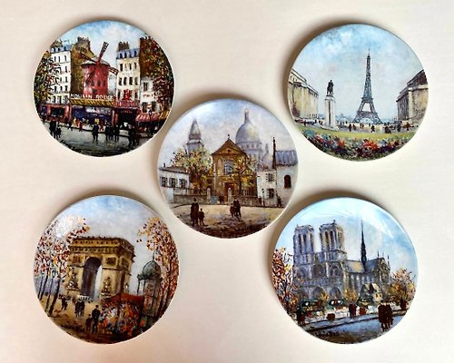 HappyDuckVintage Louis Dali 的 Limoges 瓷器收藏版 |法國巴黎景點 |珍本