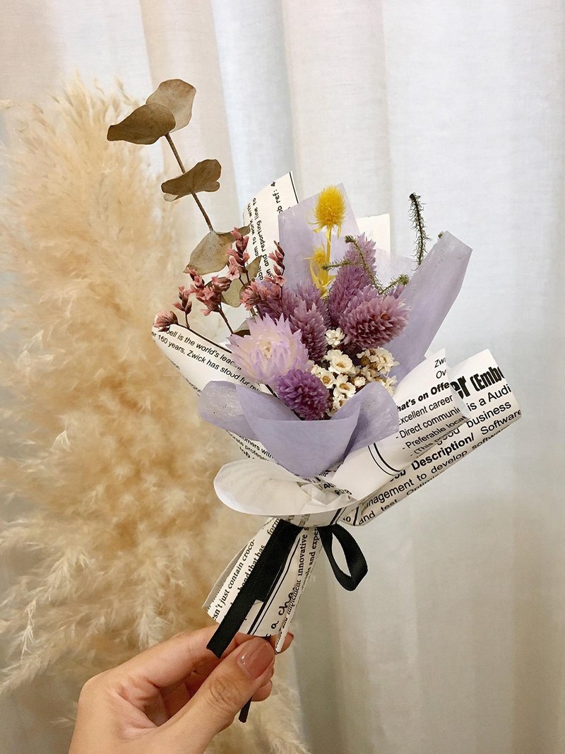 乾燥花束【小花束】聖誕花束 生日禮物 交換禮物 乾燥花禮物 - 乾燥花/永生花 - 植物．花 