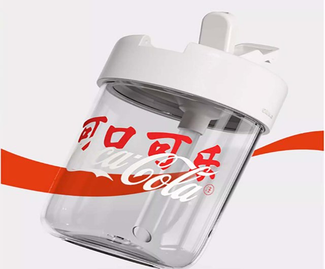 Free Shipping] Coca-Cola Coffee Cup Girls High-value Plastic Straw Water Cup  GERM - Shop germ-cn Cups - Pinkoi