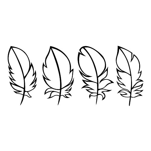 JustGreatPrintables Feather svg, feather template, feather pdf, feather png, feather laser cut, SVG