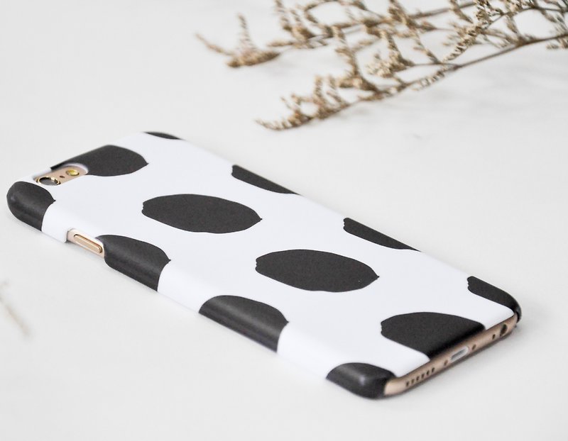 Handmade phone case - เคสแท็บเล็ต - ผ้าฝ้าย/ผ้าลินิน สีดำ
