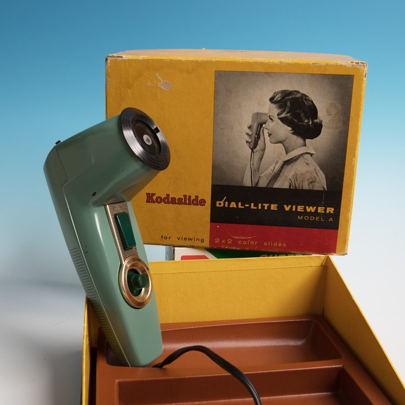 桑惠商號 1950s 紐約製造 KODAK柯達 手持幻燈片觀看器 Kodaslide - 其他 - 其他金屬 綠色