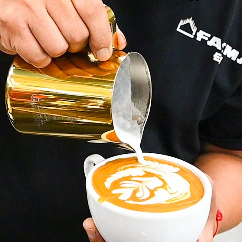 Coffee Latte Art Course Beginner Latte Art - อาหาร/วัตถุดิบ - สารสกัดไม้ก๊อก 