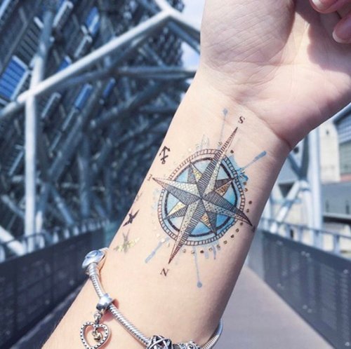 Nautical-Tattoos Stickers