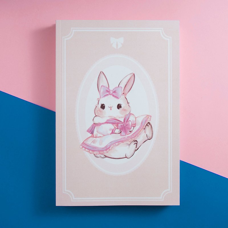 筆記本(空白) * 洋裝兔兔 - 筆記簿/手帳 - 紙 