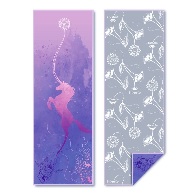 MIRACLE yoga towel│The Unicorn - เสื่อโยคะ - เส้นใยสังเคราะห์ 