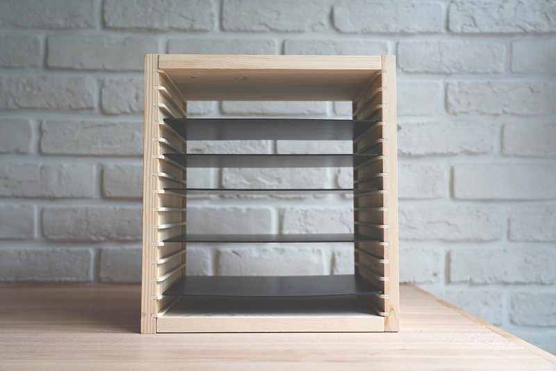 Pine drying paper rack - Wood, Bamboo & Paper - Wood Brown