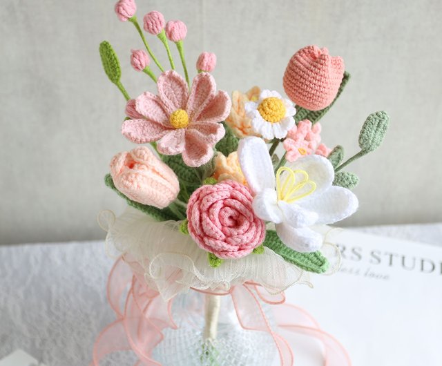 【みわ】une flower worksブーケ ウッドフラワーブーケ スワッグ koikeblooms 通販 11996445