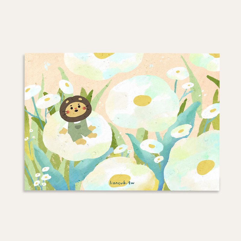 春の花｜イラストポストカード ユニバーサルカード - カード・はがき - 紙 多色