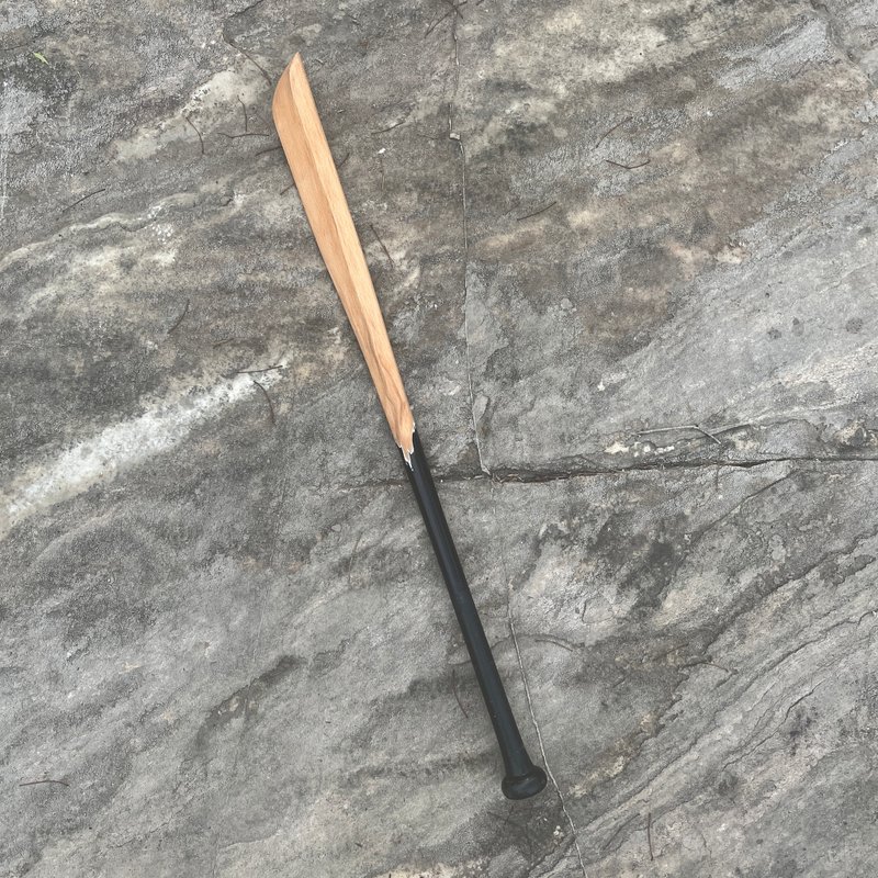 我販劍　妖刀　棒球忍者　歷戰球棒製　藝術木劍　手工木刀　魔劍 - 擺飾/家飾品 - 木頭 咖啡色