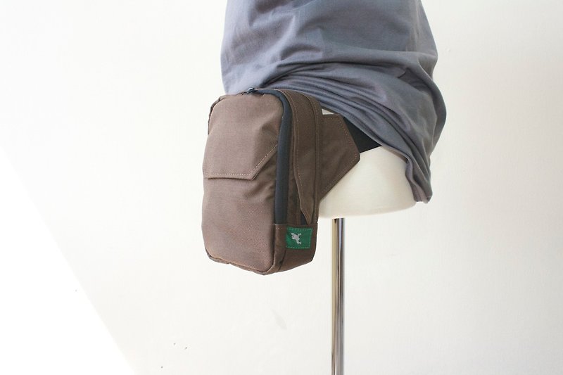 Greenroom136 Sidekeep EDC Pouch - กระเป๋าเครื่องสำอาง - วัสดุอื่นๆ สีนำ้ตาล