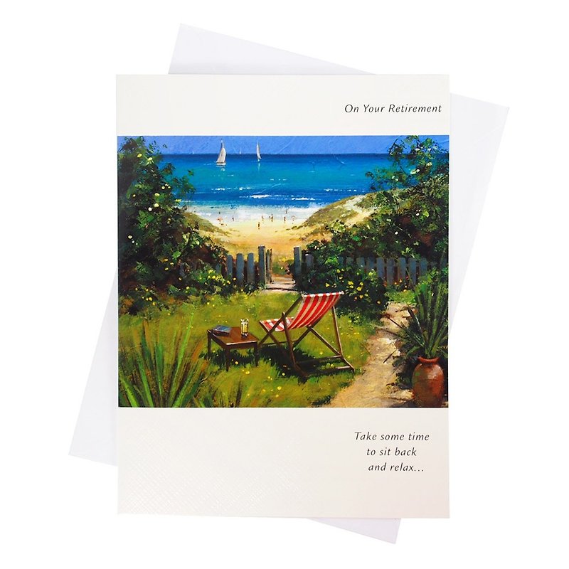 Have a happy retirement [Hallmark-card retires without rest] - Cards & Postcards - Paper Multicolor