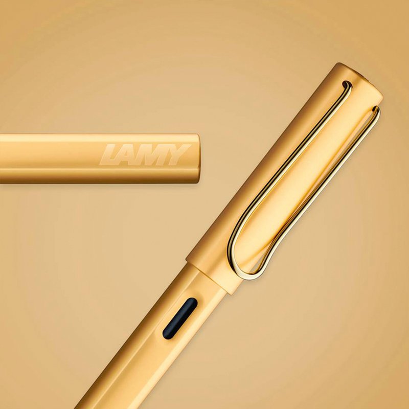 【雷雕免費刻字】LAMY 鋼筆 / Lx 奢華系列 - 閃耀金 - 鋼筆 - 鋁合金 金色