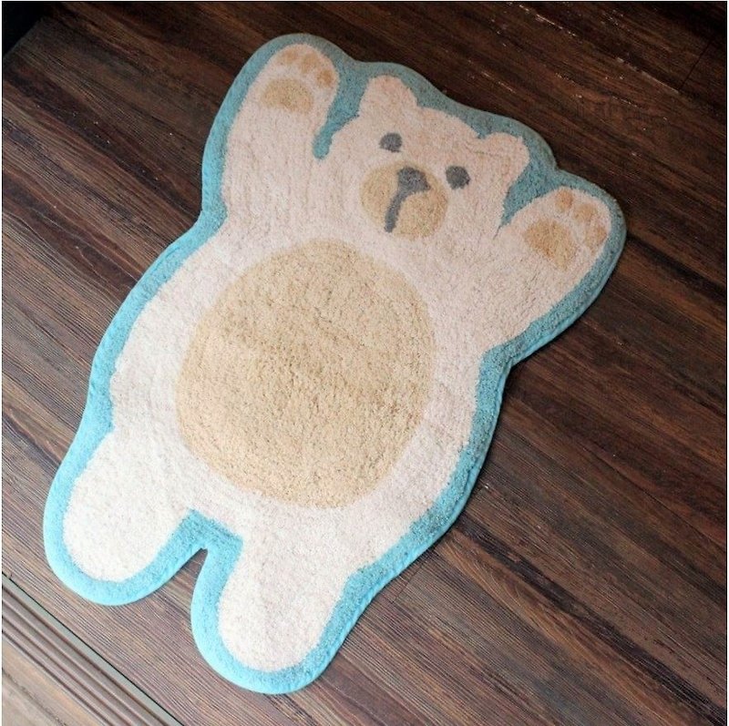 【Pre-order】 ✾ healing white bear mats ✾ - Items for Display - Cotton & Hemp Multicolor