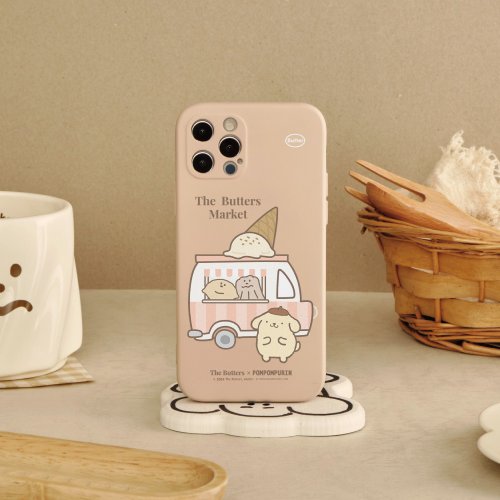 TOYSELECT 奶油家族x布丁狗冰淇淋車全包iPhone手機殼
