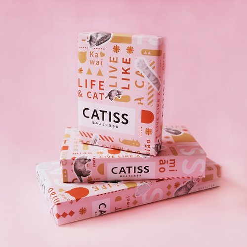 CATISS 快速出貨 | CATISS 貓掌護唇膏+環保補充蕊芯 盲盒不挑款隨機出貨