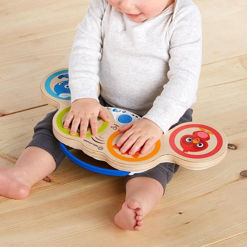 German Hape Baby Einstein smart touch electronic drum - ของเล่นเด็ก - ไม้ หลากหลายสี