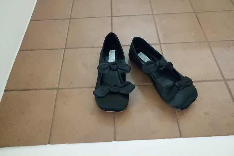 PP FLAT - 女休閒鞋/帆布鞋 - 其他材質 黑色