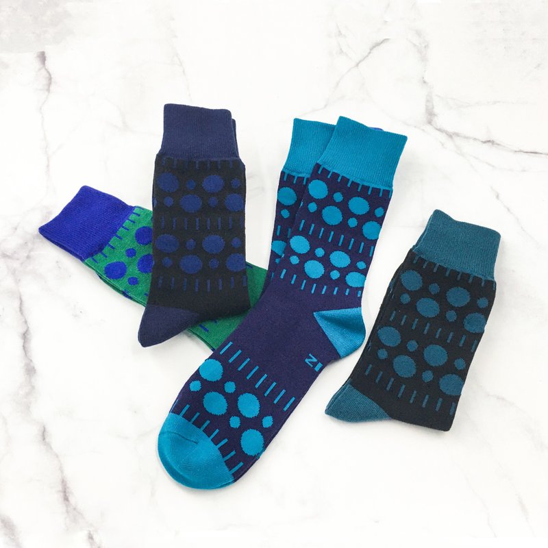 直點點紳士棉襪 | 4色 - 紳士襪 - 棉．麻 多色