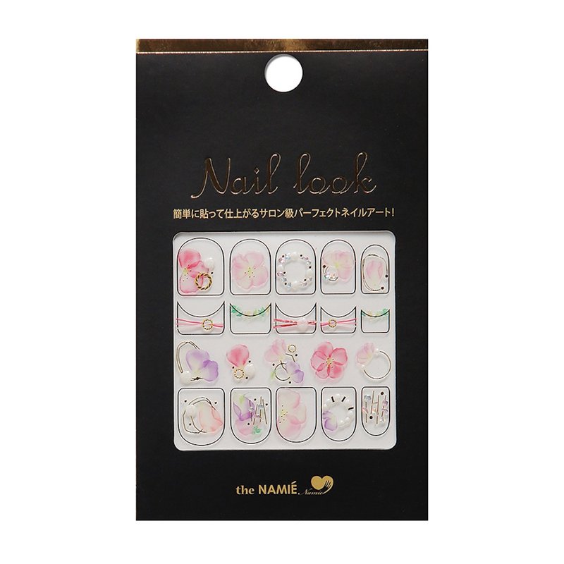 【 DIY 美甲】Nail Look 美甲裝飾藝術貼紙 玫瑰日 - 指甲油/指甲貼 - 紙 金色