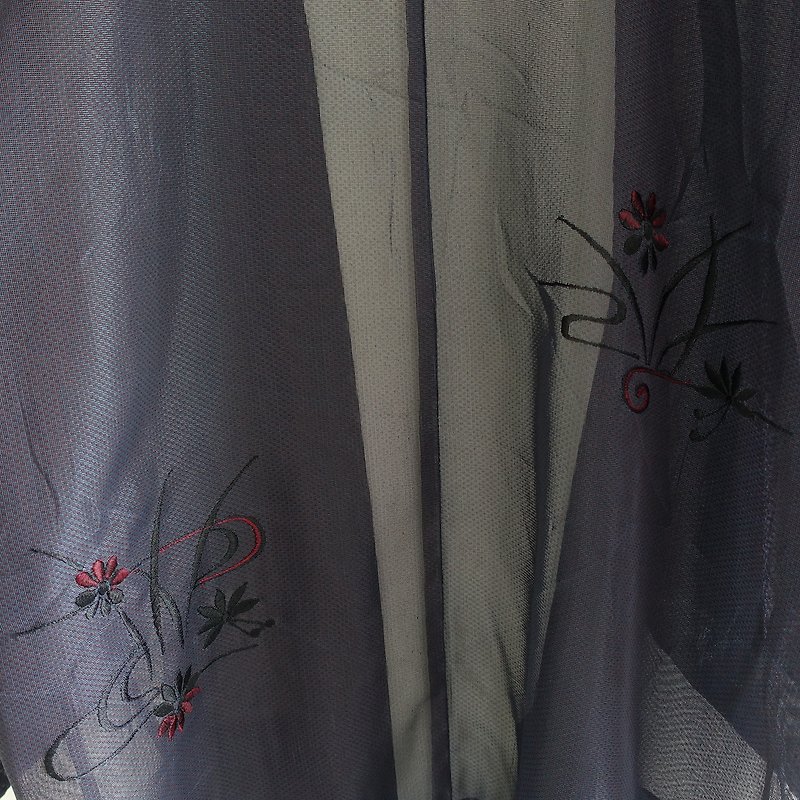 │Slowly│Japanese antique-light kimono long coat P8│ vintage.vintage.vintage.literary. - เสื้อโค้ทผู้ชาย - วัสดุอื่นๆ หลากหลายสี