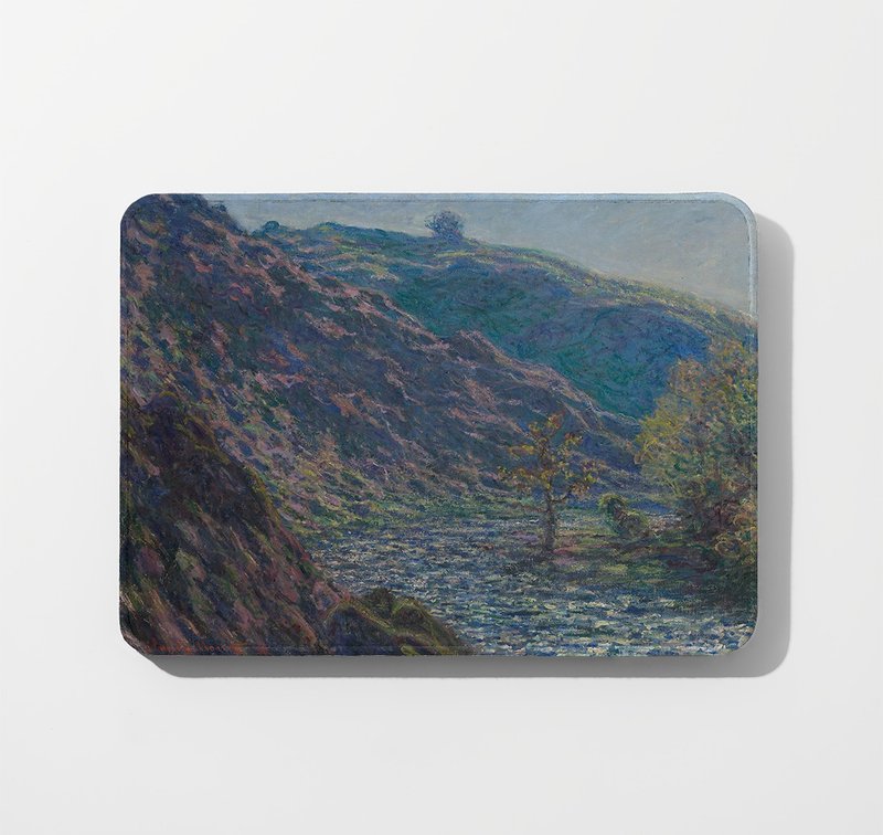 Famous Painting- The Petite Creuse River  WFH/office/customize present - Mouse Pads - Eco-Friendly Materials 