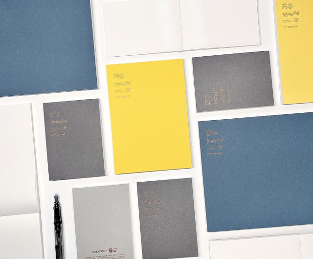 手書きメモ 黄色 長方形 手書きメモ 黄色 長方形 手書きメモ帳 - ショップ PAPERWORK 紙