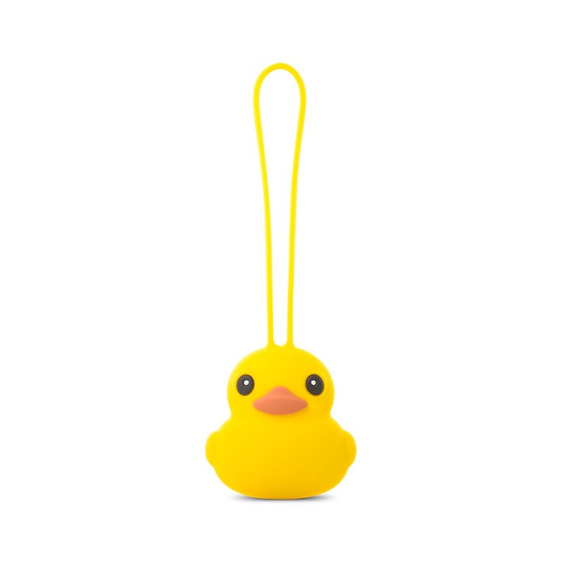 Bone / iTravel Tag Love Travel Luggage Tag - Duck - Luggage Tags - Silicone Yellow