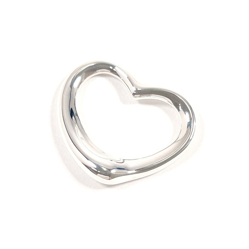 【日本直送 中古美品】ティファニー TIFFANY&Co. ペンダントトップ オープンハート エルサペレッティ シルバー925 アクセサリー 新品仕上げ済み - 項鍊 - 純銀 銀色