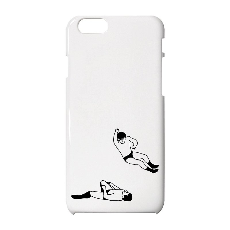 エルボードロップ iPhone case - Phone Cases - Plastic White