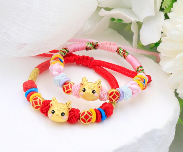 貴金属新生児赤ちゃんベビーブレスレット3点セット