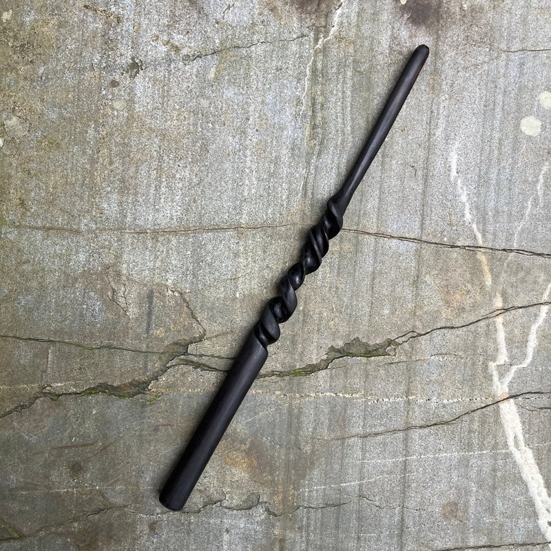 我製杖　魔杖　夜晝兟永　手工魔杖　法杖 - 擺飾/家飾品 - 木頭 綠色