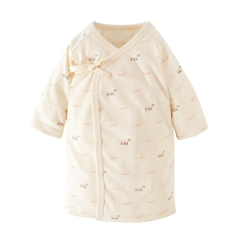 [SISSO Organic Cotton] SISSO SISSO Soft Cotton Baby Belly 3M - Tops & T-Shirts - Cotton & Hemp White