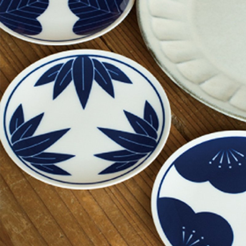 TOJIKI TONYA美濃ステンド4吋小皿（5色） - 小皿 - 陶器 ブルー