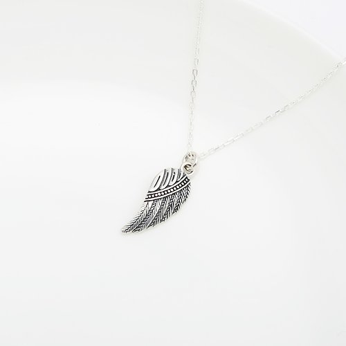 Angel & Me 珠寶銀飾 天使之翼 希望 翅膀 (小) Wing s925 純銀 項鍊 生日 情人節 禮物