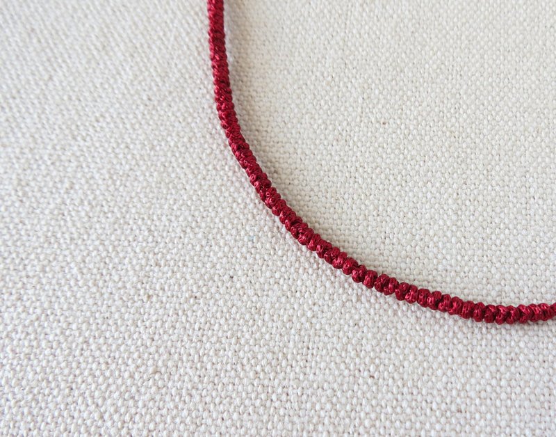 本命年【基本款】絲光編織手鍊**開運*招財*防小人 - 手鍊/手鐲 - 寶石 多色