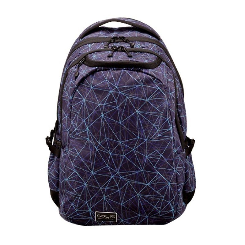 SOLIS Neon Planet Series 15" REISE basic laptop backpack - กระเป๋าแล็ปท็อป - เส้นใยสังเคราะห์ 