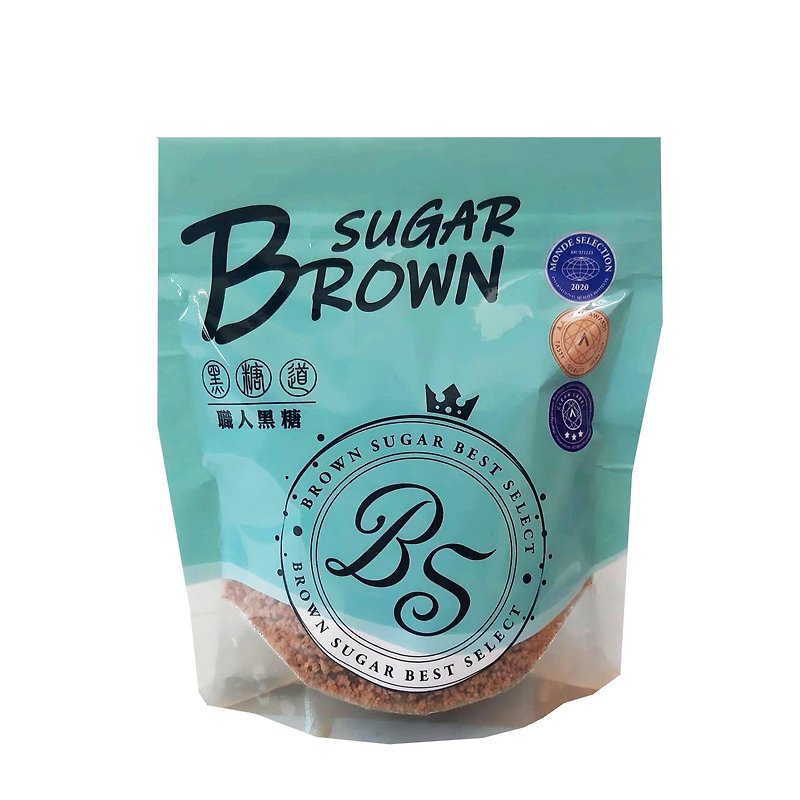 【台灣黑糖第一品牌】黑糖道─職人黑糖300g(6包) - 蜂蜜/黑糖 - 新鮮食材 藍色