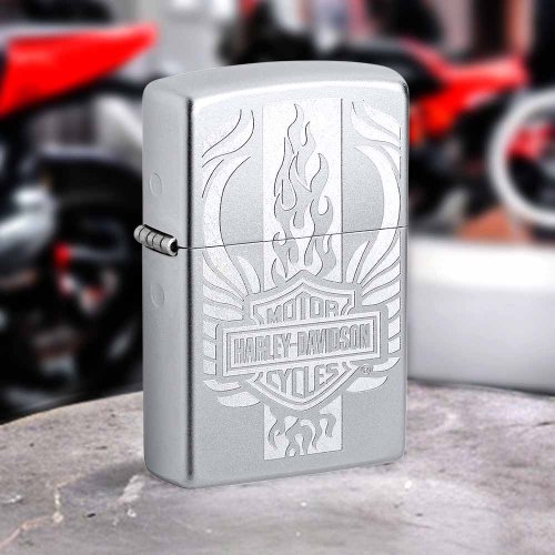 Zippo 【ZIPPO官方旗艦店】Harley-Davidson防風打火機 49660