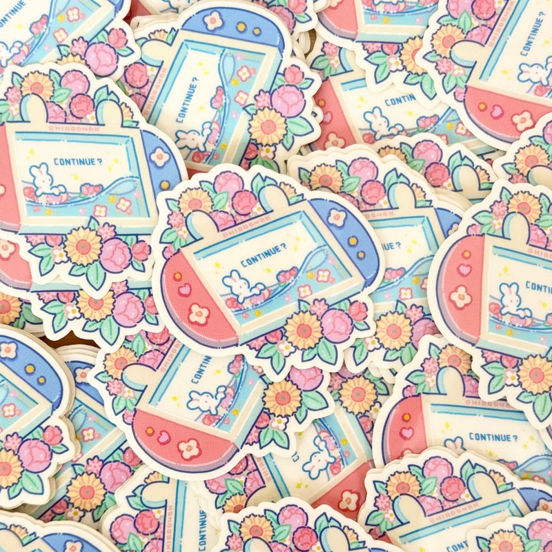 Sticker (Flower Soda) - Stickers - Waterproof Material Multicolor