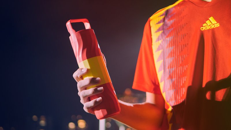 【2018 世界盃足球賽 西班牙限定款】 Wattle 個人化水壺－468ml - 水壺/水瓶 - 塑膠 多色