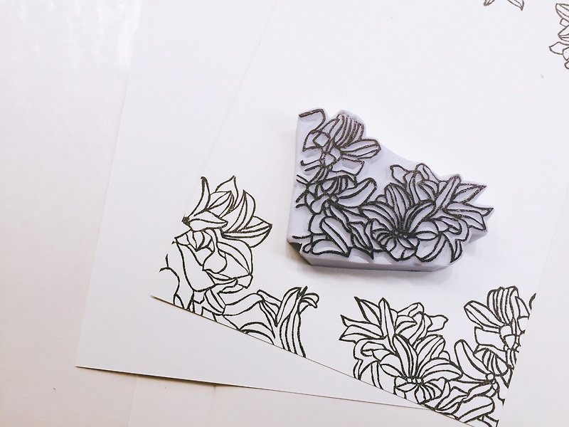 The size of the [flower border] NO.02 - Which hand seal cover - Stamps & Stamp Pads - Other Materials 