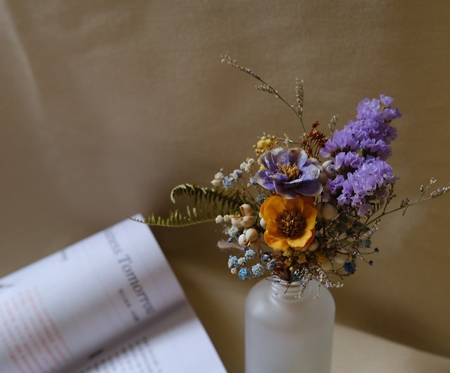 Mini bouquets of flowers for a single order of more than 15 bouquets of the  same style, take orders/graduation bouquets/wedding bouquets - Shop  chichichi.naunau Dried Flowers & Bouquets - Pinkoi
