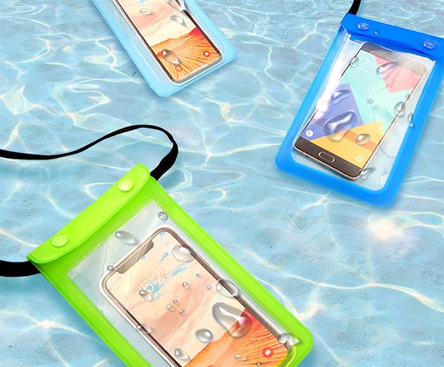 Made in Taiwan Waterproof Touch Cell Phone Bag Fish shaped Soft