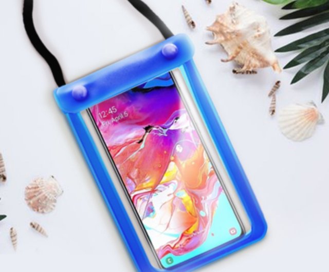 Made in Taiwan Waterproof Touch Cell Phone Bag Fish shaped Soft