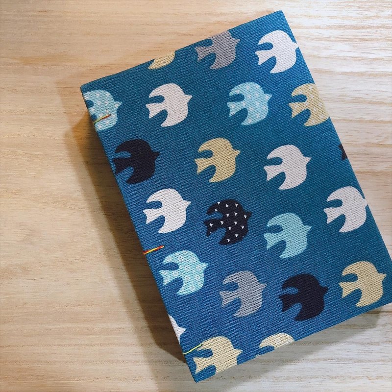 Birdy - Blue - A6 Handmade Journal Book - สมุดบันทึก/สมุดปฏิทิน - กระดาษ 