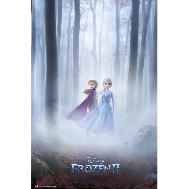 【Disney】Frozen 2 Movie Poster - โปสเตอร์ - วัสดุอื่นๆ หลากหลายสี