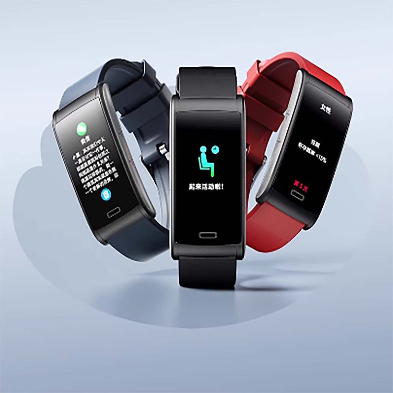 [Free shipping] All-day dynamic monitoring of heart rate, blood pressure, blood sugar smart bracelet DiDo F51 - Gadgets - Other Materials Multicolor