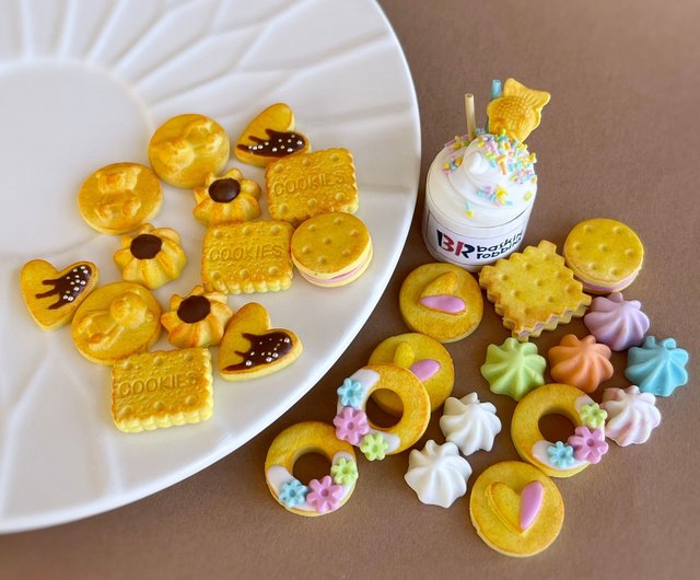 ♡asさま専用♡ ネコさんのクッキージャー7点セットミニチュア